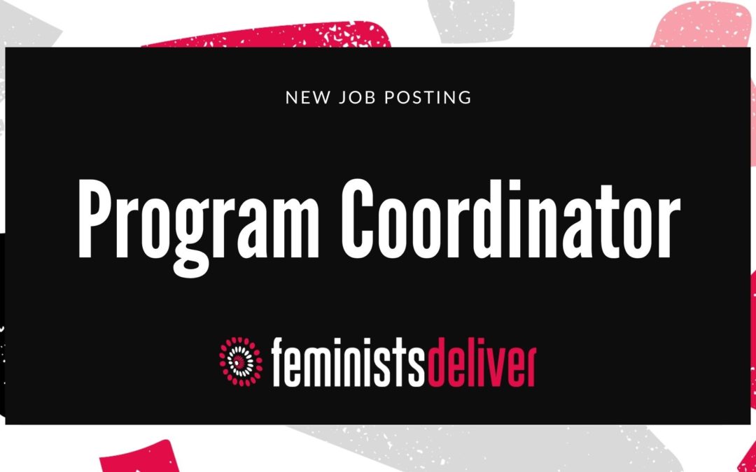 Job Posting: Program Coordinator