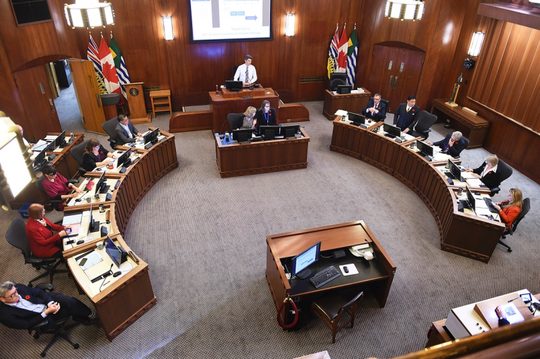 Vancouver city council public hearing